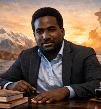 Stevenson Jacques, fundador de Mundo Escritores, en una portada literaria inspirada en Chile, país de los poetas