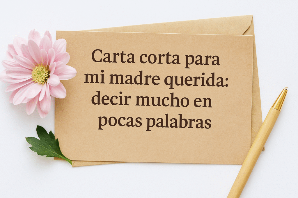 Carta-corta-para-mi-madre-querida-decir-mucho-en-pocas-palabras-1024x683 Carta corta para mi madre querida: decir mucho en pocas palabras