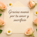 Hay palabras que nunca son suficientes cuando hablamos de mamá. Decir “gracias” parece pequeño frente a todo lo que ella ha dado: noches sin dormir, abrazos que curaron heridas invisibles, consejos que nos salvaron en silencio. Esta carta es un homenaje a ese amor incondicional y a esos sacrificios que marcaron nuestra vida.