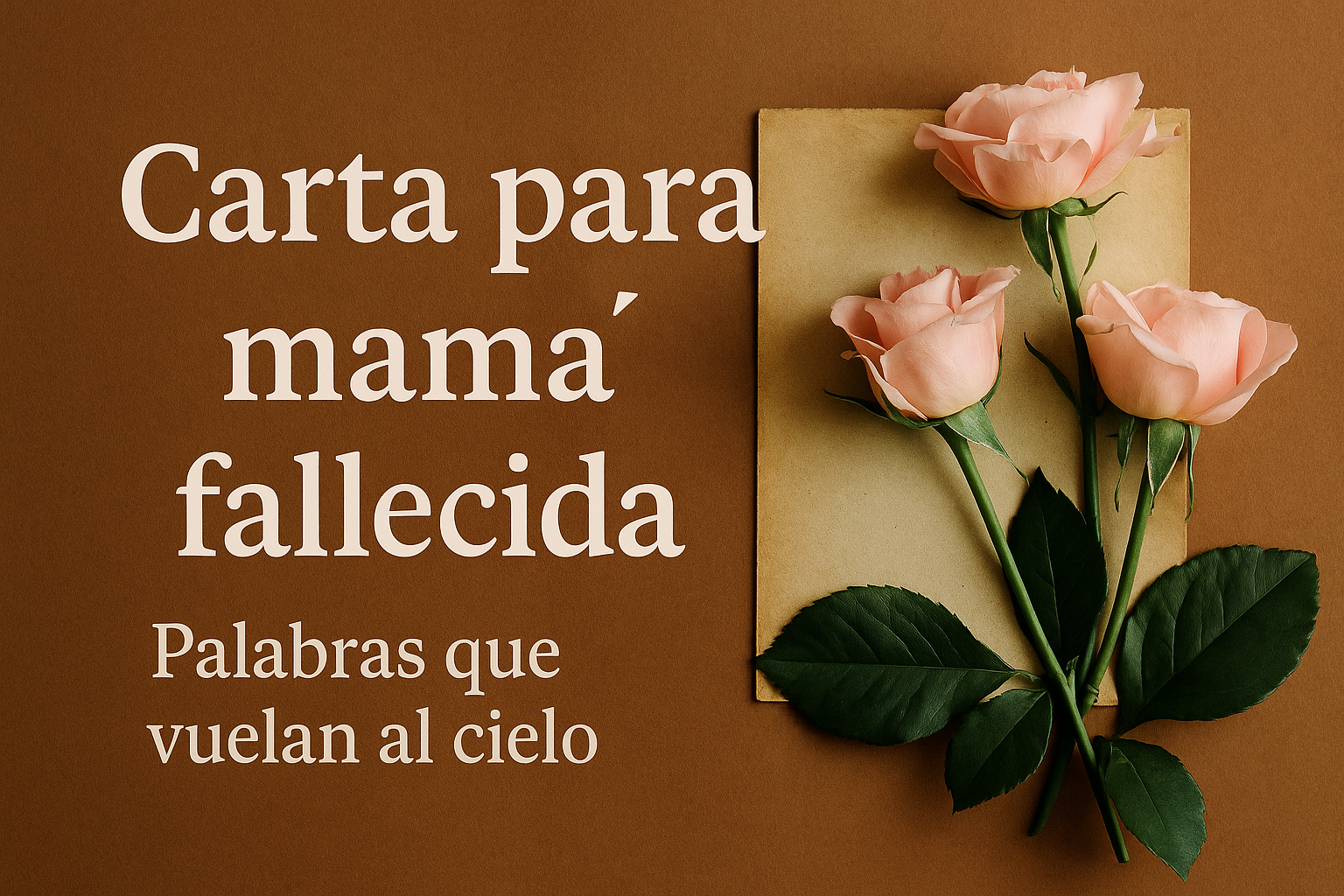 Carta-para-mama-fallecida-palabras-que-vuelan-al-cielo Carta para mamá fallecida: palabras que vuelan al cielo