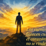Poemas sobre cumplir sueños y metas versos originales que inspiran a no rendirse, alcanzar objetivos y mantener viva la esperanza.