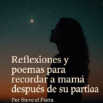 Hay despedidas que no se pronuncian, porque duelen demasiado para ponerlas en palabras. Perder a mamá es una de ellas. Su risa, su voz, su aroma… parecen suspendidos en el tiempo, como si el universo guardara cada instante vivido juntos. Y, sin embargo, el vacío que deja su ausencia es real, inmenso, profundo, inabarcable