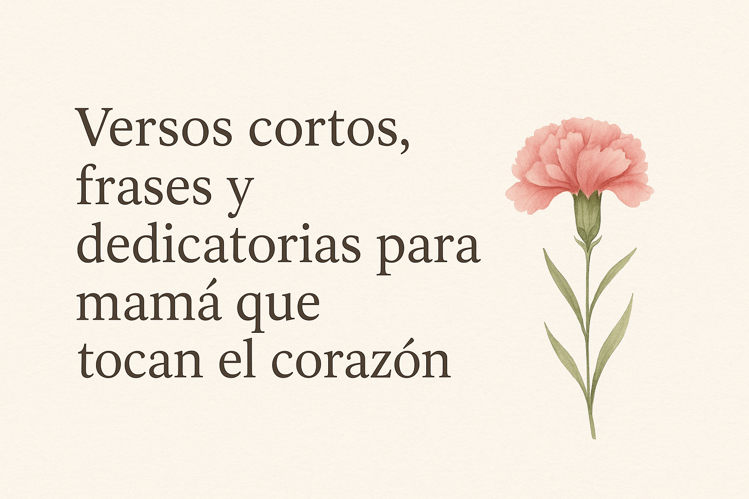 Versos-cortos-frases-y-dedicatorias-para-mama-que-tocan-el-corazon Versos cortos, frases y dedicatorias para mamá 🌸
