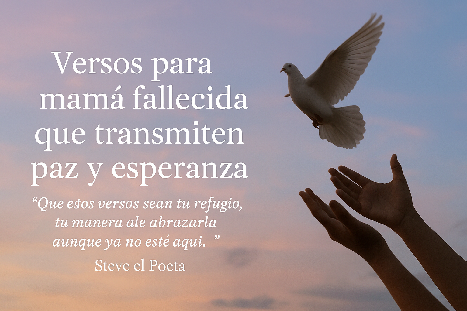 Versos-para-mama-fallecida-que-transmiten-paz-y-esperanza-🌸 ¡Se un gran escritor! 11 Consejos sobre cómo armar tu libro.