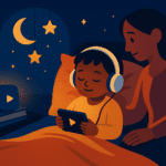 Audiocuentos para dormir 20 relatos calmados (3–12 min) con voces suaves y final tranquilo