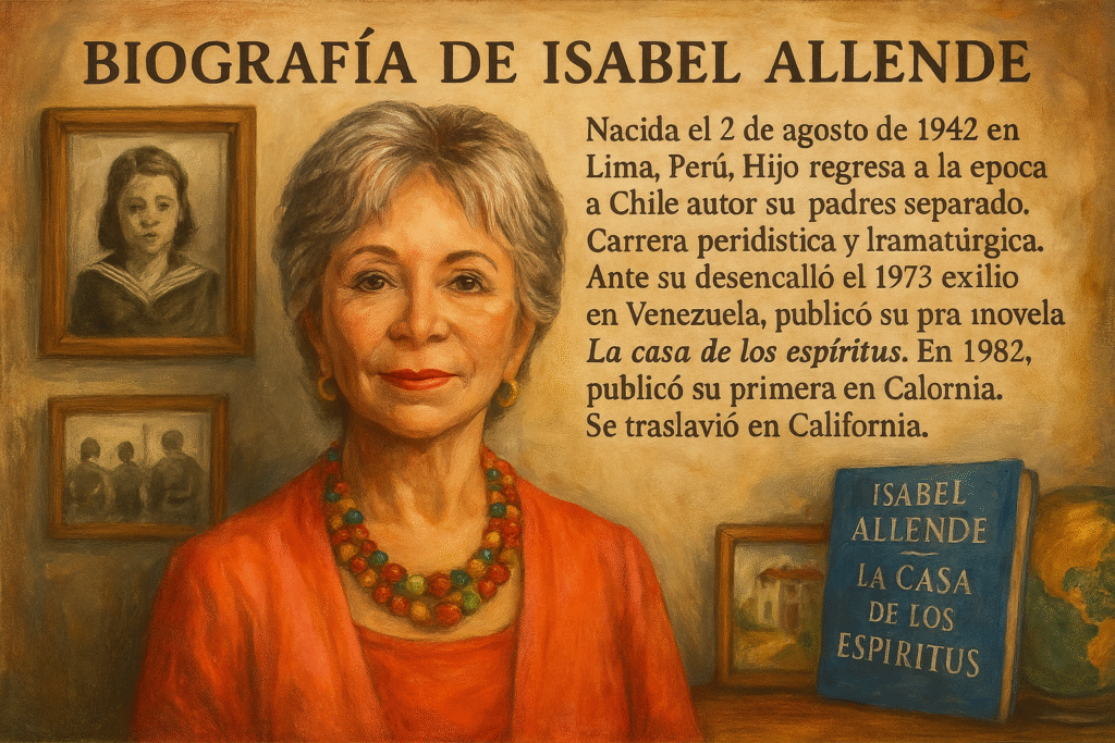 Biografia-de-Isabel-Allende-1024x683 Isabel Allende: biografía, obras, estilo y legado de la escritora chilena