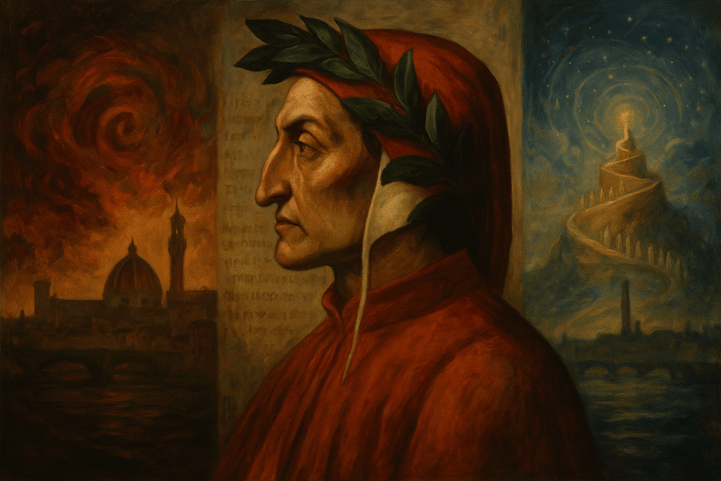 Dante Alighieri biografía y análisis de la Divina Comedia (Infierno, Purgatorio y Paraíso)