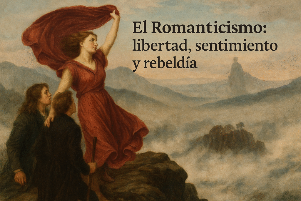 El-Romanticismo-libertad-sentimiento-y-rebeldia-1024x683 Literatura del siglo XIX: realismo, romanticismo y modernismo en autores clave