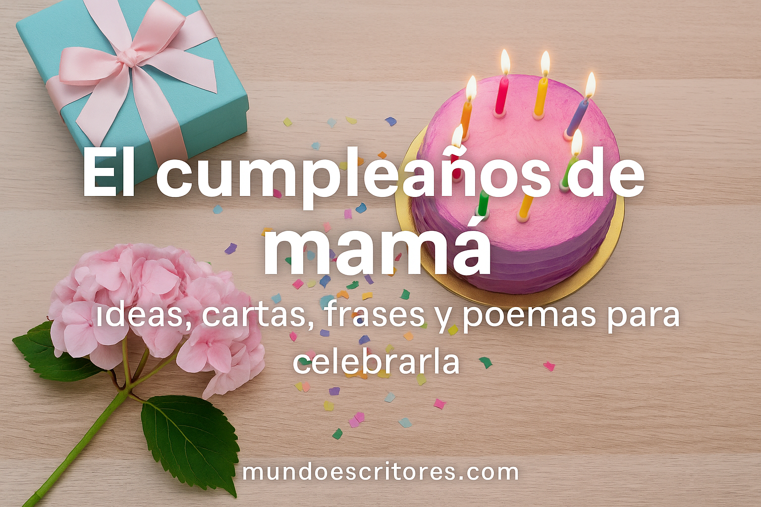 El-cumpleanos-de-mama-ideas-cartas-frases-y-poemas-para-celebrarla El cumpleaños de mamá: ideas, cartas, frases y poemas para celebrarla