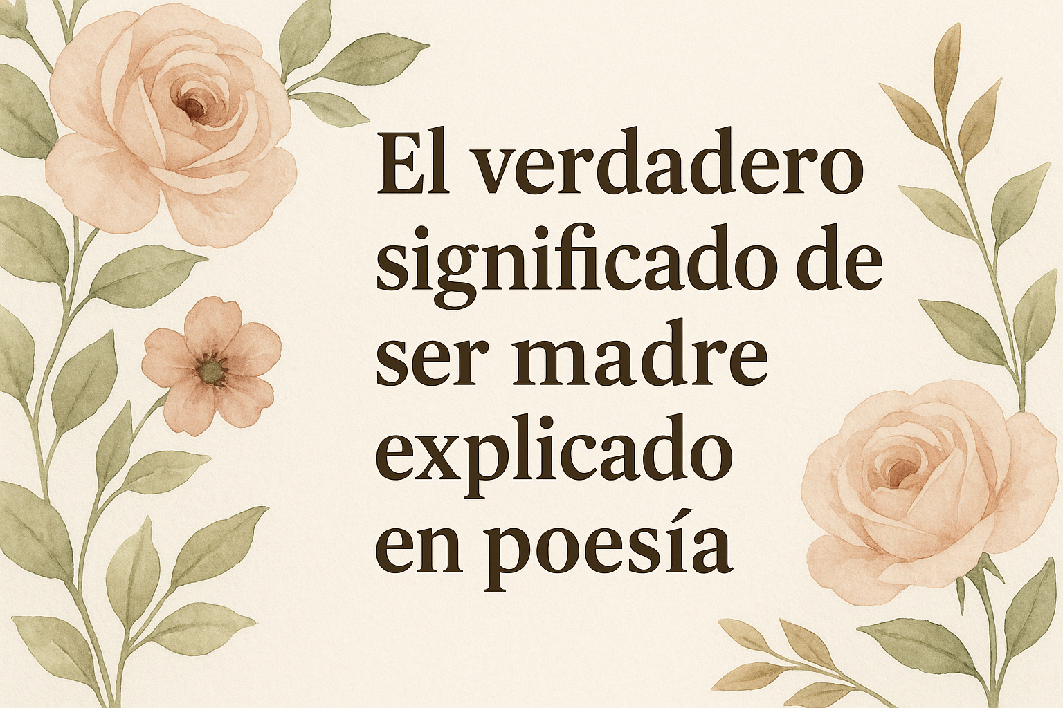 El-verdadero-significado-de-ser-madre-explicado-en-poesia El verdadero significado de ser madre explicado en poesía