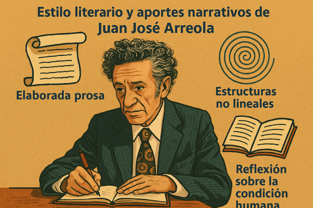 Estilo-literario-y-aportes-narrativos-de-Juan-Jose-Arreola-1024x683 Juan José Arreola: biografía, obras, estilo y legado del escritor mexicano