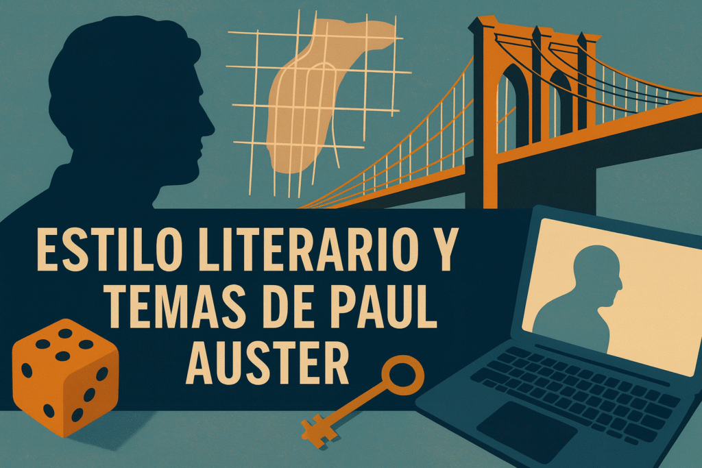Estilo-literario-y-temas-de-Paul-Auster-azar-identidad-y-la-ciudad-como-destino-1024x683 Paul Auster: biografía, novelas y estilo narrativo del escritor estadounidense
