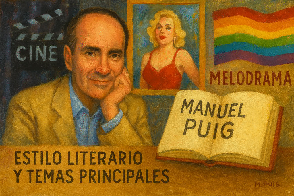 Estilo-literario-y-temas-principales-en-la-obra-de-Manuel-Puig-1024x683 Manuel Puig: biografía, obras, estilo y legado del escritor argentino