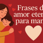 Frases de amor eterno para mamá