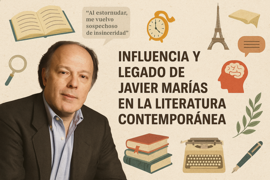 Influencia-y-legado-de-Javier-Marias-en-la-literatura-contemporanea-1024x683 Javier Marías: biografía, obras, estilo y legado del escritor español contemporáneo