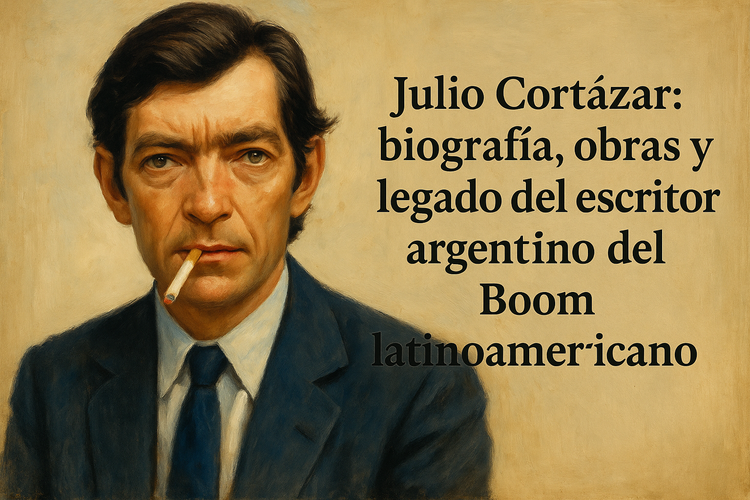 Julio-Cortazar-biografia-obras-y-legado-del-escritor-argentino-del-Boom-latinoamericano Julio Cortázar: biografía, obras y legado del escritor argentino del Boom latinoamericano