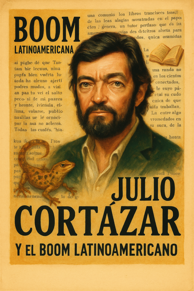 Julio-Cortazar-y-el-Boom-latinoamericano-683x1024 Julio Cortázar: biografía, obras y legado del escritor argentino del Boom latinoamericano