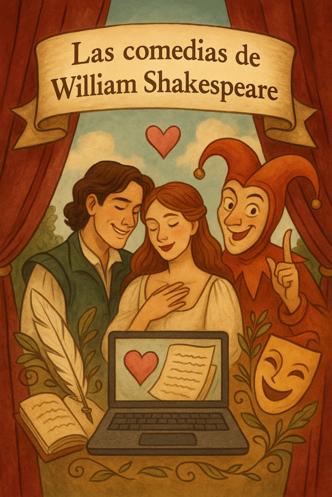 Las-comedias-de-William-Shakespeare-ingenio-amor-y-enredos-683x1024 Obras de William Shakespeare: tragedias, comedias y sonetos