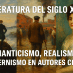 El siglo XIX fue un tiempo de cambios radicales: revoluciones, avances científicos, nuevos nacionalismos y un choque constante entre tradición y modernidad. La literatura se convirtió en un espejo de esas transformaciones. En este artículo recorreremos sus corrientes principales —Romanticismo, Realismo, Naturalismo y el Modernismo temprano en Hispanoamérica—, explorando autores y obras que marcaron un antes y un después.