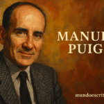 La literatura latinoamericana del siglo XX no puede entenderse sin la voz singular de Manuel Puig (1932–1990). Autor transgresor, profundamente marcado por el cine y la cultura popular, Puig exploró como pocos las tensiones entre amor, deseo, represión y libertad. Desde Boquitas pintadas hasta El beso de la mujer araña, su obra construyó un universo donde el melodrama, la política y la intimidad se entrelazan en un mismo relato.