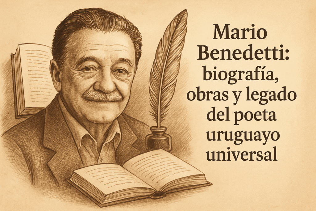 Pocos escritores latinoamericanos han logrado llegar a tantas personas como Mario Benedetti. Su nombre no solo evoca a un poeta y narrador, sino también a un cronista del amor, la cotidianidad y el compromiso político. Desde Montevideo hasta Madrid, desde el exilio hasta su regreso, Benedetti supo construir una obra vasta y cercana que cruzó fronteras y generaciones.