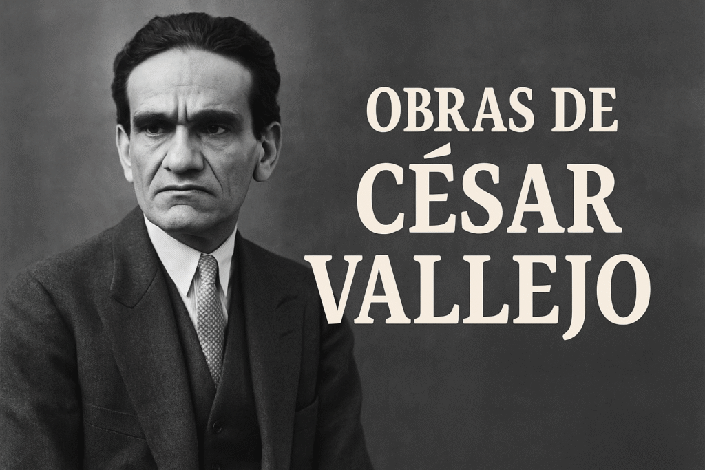 Obras-de-Cesar-Vallejo-1024x683 César Vallejo: biografía, obras y legado del poeta peruano universal
