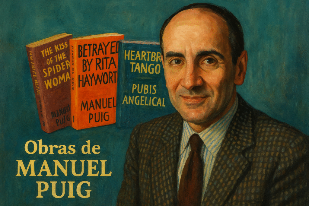 Obras-de-Manuel-Puig-1024x683 Manuel Puig: biografía, obras, estilo y legado del escritor argentino