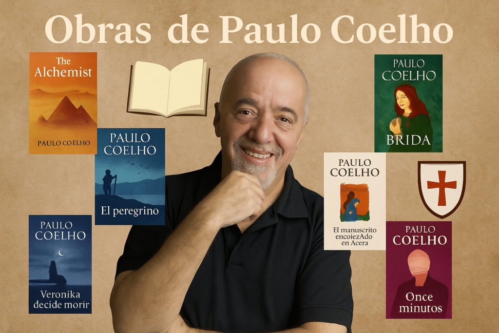 Obras-de-Paulo-Coelho-1024x683 Paulo Coelho: biografía, obras, estilo y legado del escritor brasileño