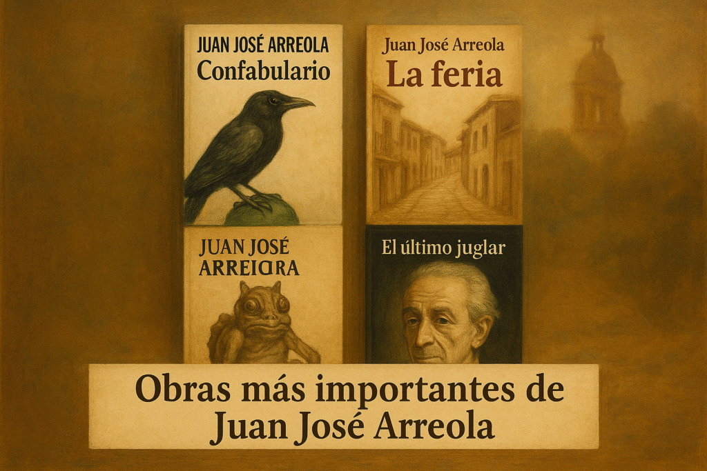 Obras-mas-importantes-de-Juan-Jose-Arreola-1024x683 Juan José Arreola: biografía, obras, estilo y legado del escritor mexicano