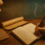 Origen de la poesía de la voz a la página