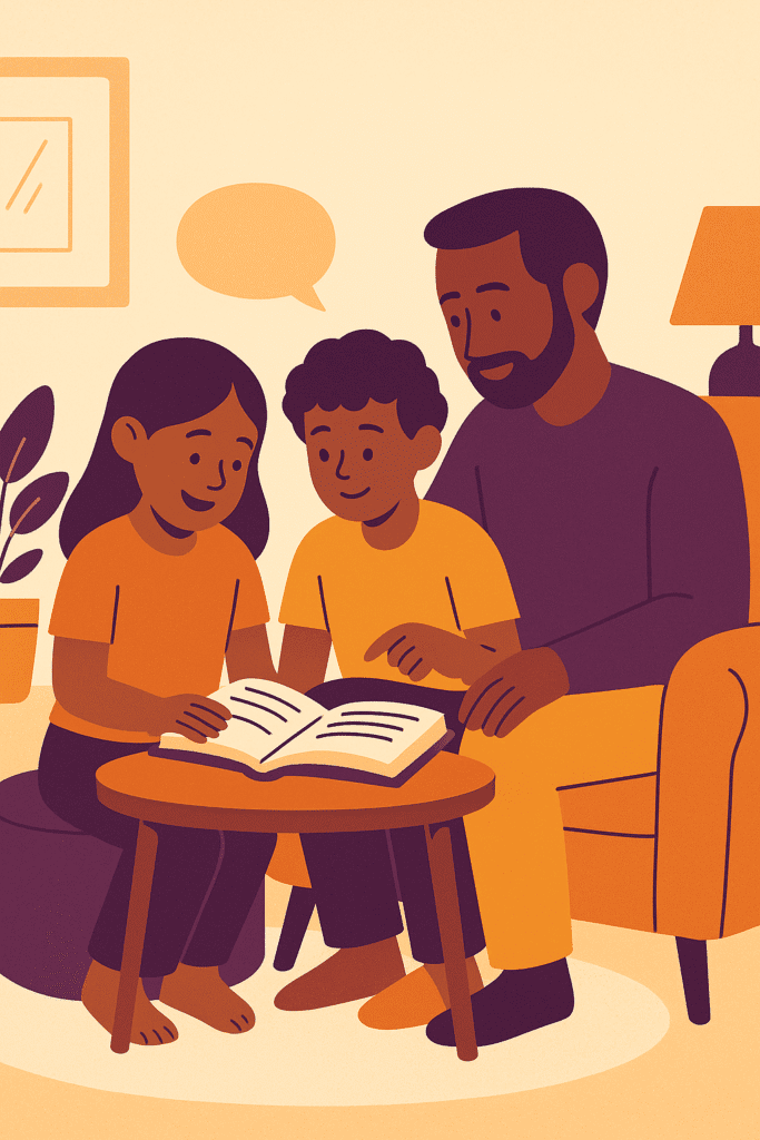 Para leer en familia 3–5 minutos con conversación Para leer en familia 3–5 minutos con conversación