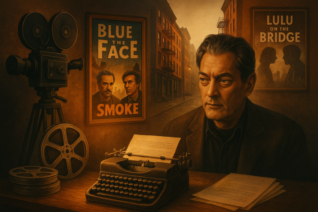 Paul-Auster-y-el-cine-guiones-colaboraciones-y-poetica-visual-1024x683 Paul Auster: biografía, novelas y estilo narrativo del escritor estadounidense