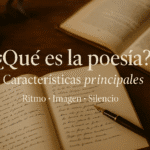 La poesía no es un misterio para iniciados: es una manera de mirar y decir. Ordena la experiencia por imagen, música y silencio. Cuando me mudé de Haití a Chile y empecé a escribir en español, descubrí algo esencial: aunque me faltaran palabras, el verso me daba respiración. En mi poemario bilingüe Flor de tumba – Flè kav sostuve escenas con cortes precisos, repeticiones suaves y objetos concretos (una taza, una lámpara, el olor del pan). Ese entrenamiento —del oído a la página— es lo que te propongo aquí: entender qué es la poesía y cómo reconocer sus rasgos sin enredos.