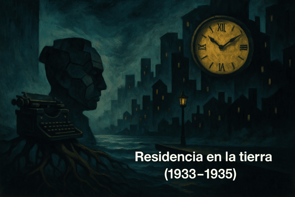 Residencia en la tierra (1933–1935) surrealismo, angustia y modernidad