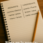 La rima es una herramienta para fijar memoria, dar música y preparar un buen cierre. No es un adorno: cuando eliges cómo rima un verso, eliges también cómo se recuerda. Aquí arrancamos por lo esencial y dejamos la práctica guiada para la Parte 2.