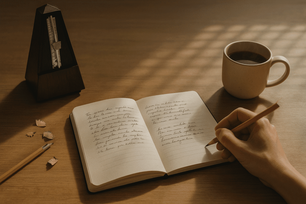 Ejercicios de poesía rutina para entrenar la voz