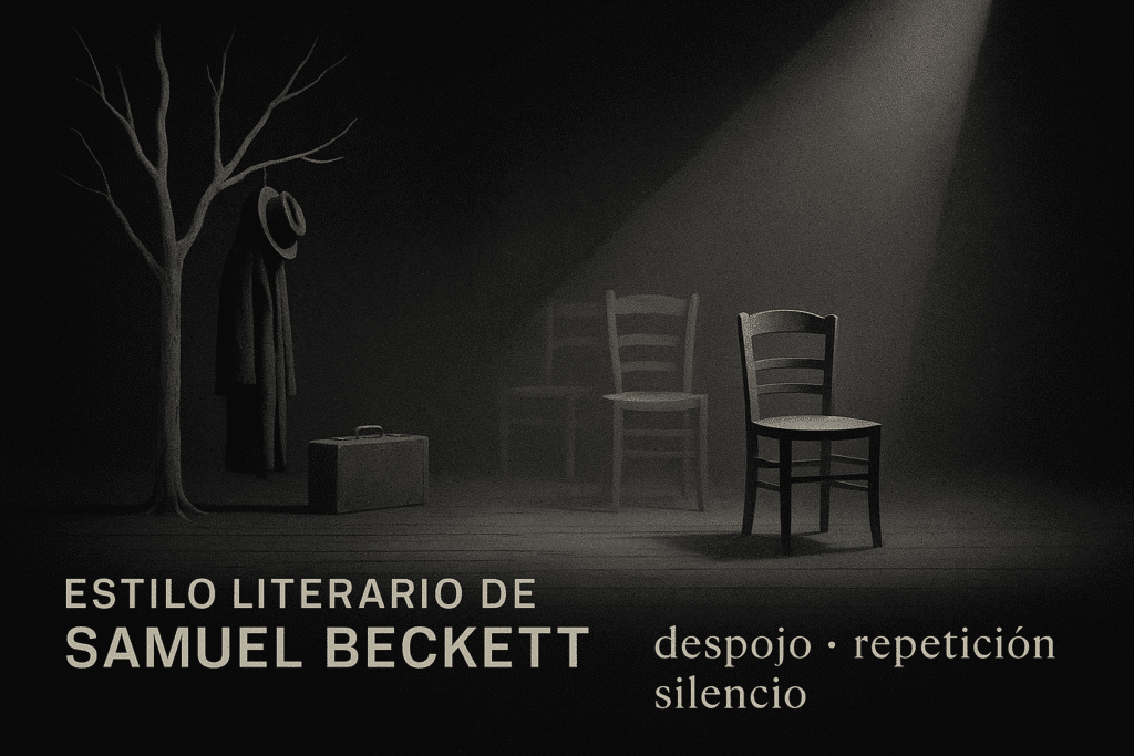 Estilo literario de Samuel Beckett: despojo, repetición y silencio
