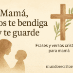 Frases y versos cristianos para mamá que inspiran fe