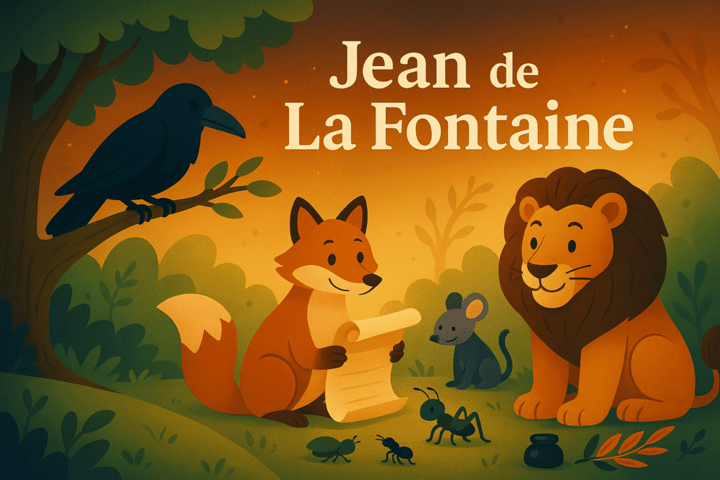 Jean de La Fontaine fábulas seleccionadas y contexto (con PDF)