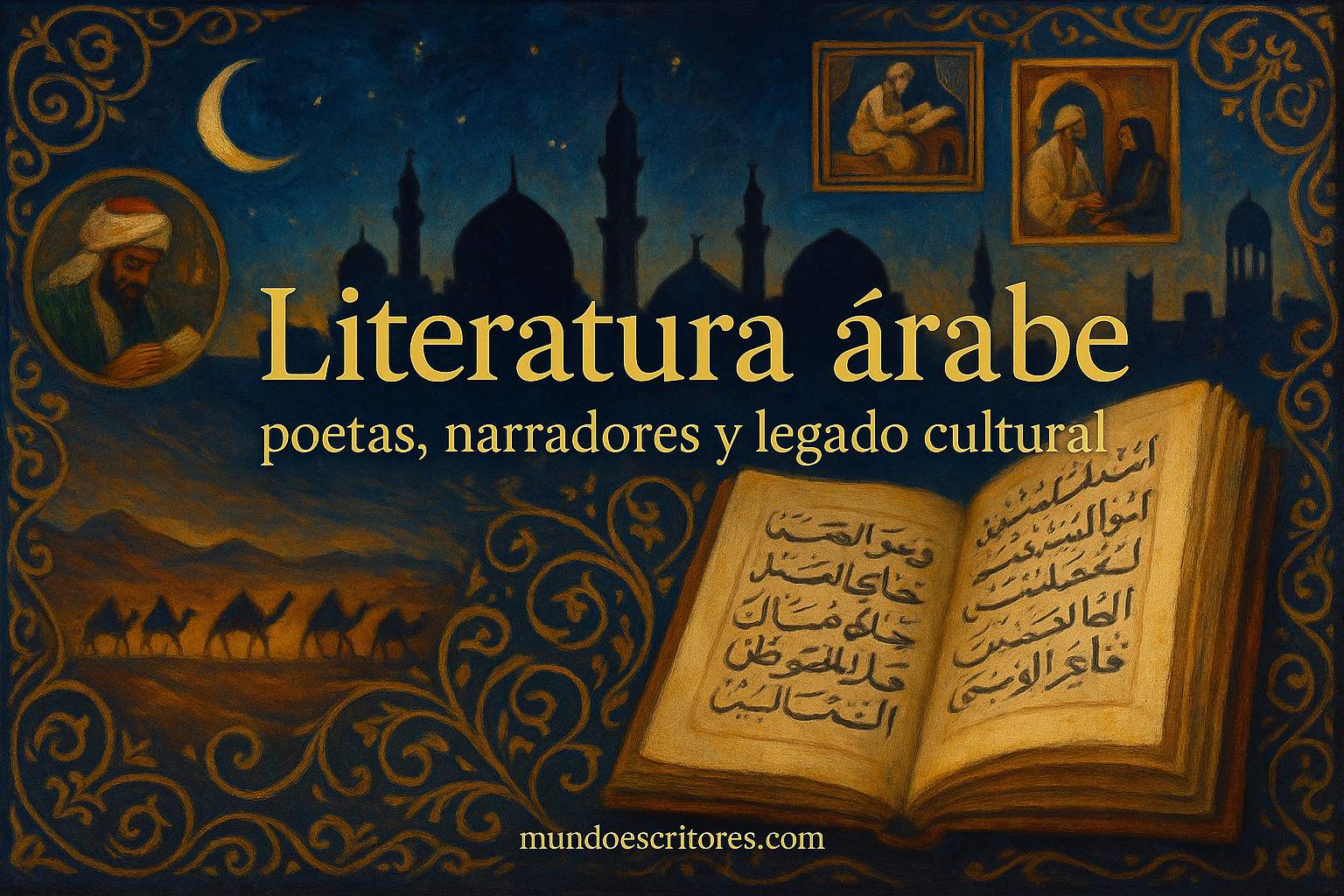 Literatura-arabe-poetas-narradores-y-un-legado-milenario-antigua-clasica-y-contemporanea Literatura árabe: poetas, narradores y legado cultural