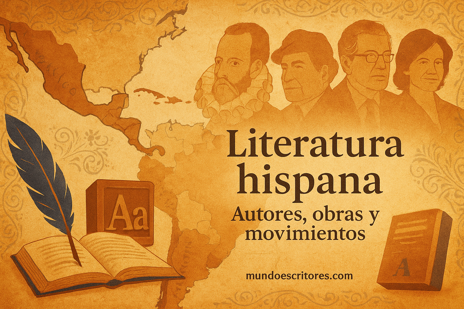 Literatura-hispana-autores-universales-obras-imprescindibles-y-su-impacto-global Literatura hispana: un recorrido por sus autores universales