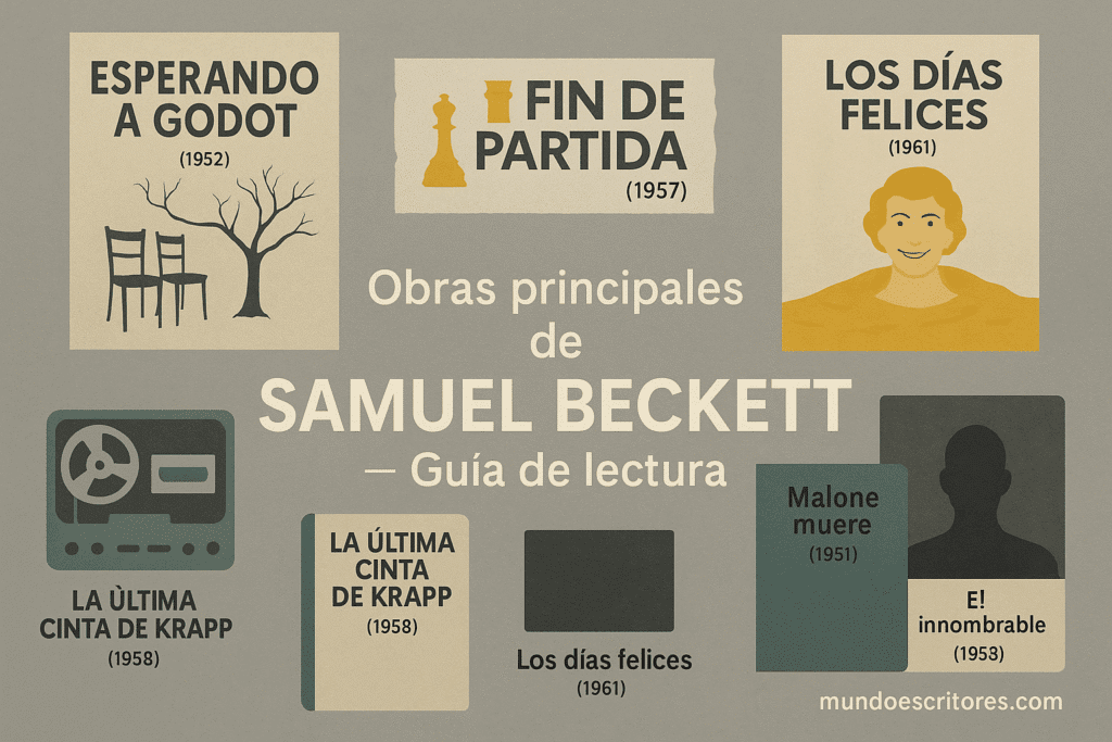 Obras principales de Samuel Beckett: guía de lectura comentada
