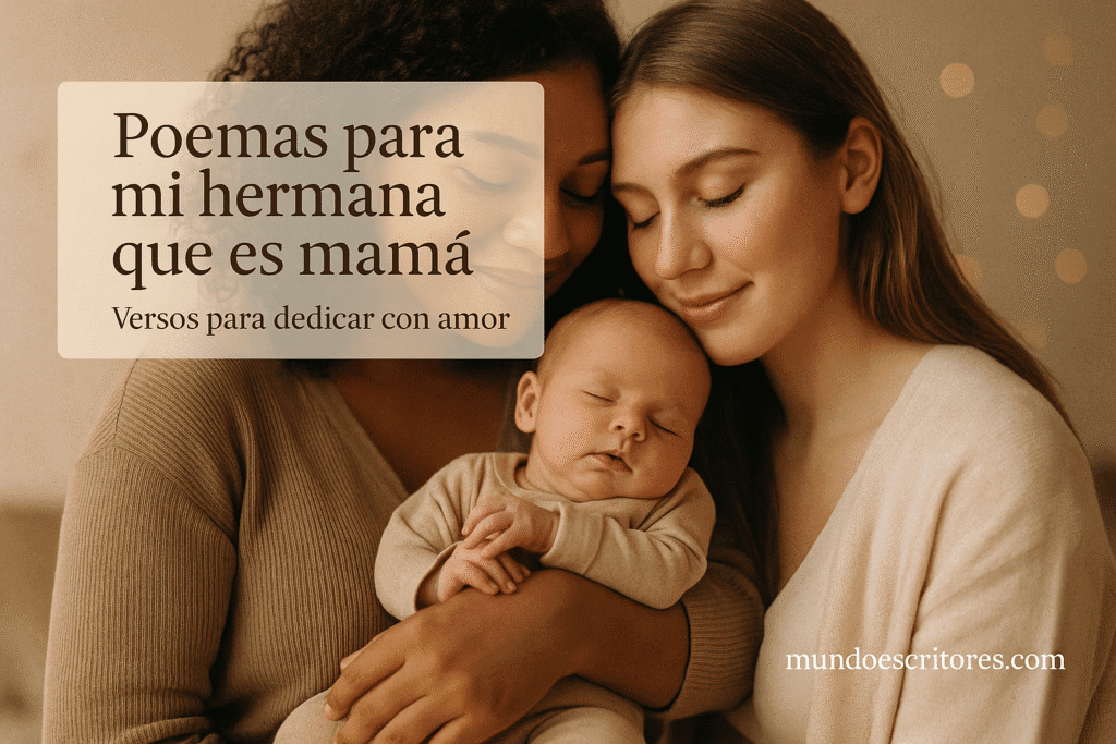 Poemas para mi hermana que es mamá amor entre hermanas hecho verso