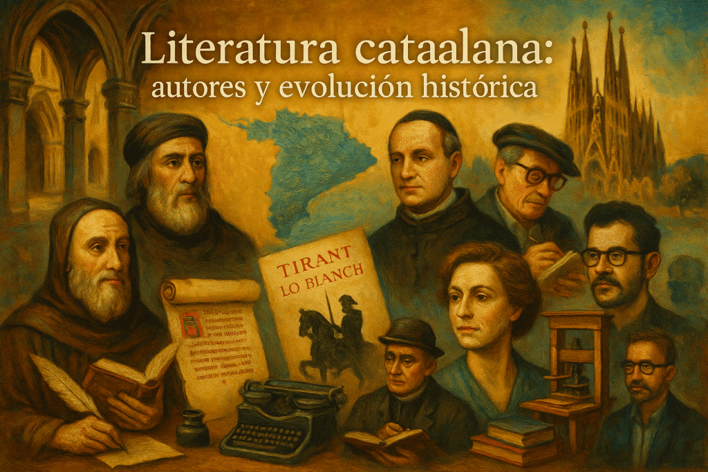 Qué es la literatura catalana y dónde se escribe