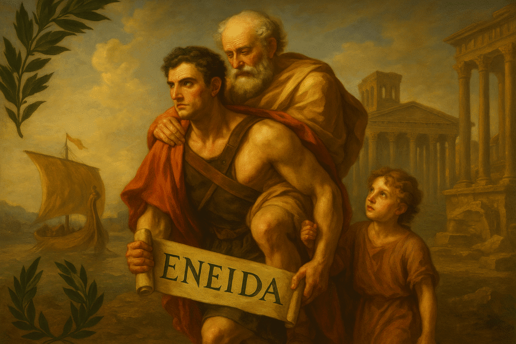 Virgilio y La Eneida el poeta que cimentó la literatura latina