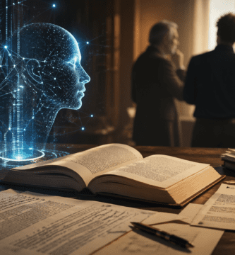 Imagen editorial sobre Anthropic y la disputa por libros usados para entrenar inteligencia artificial