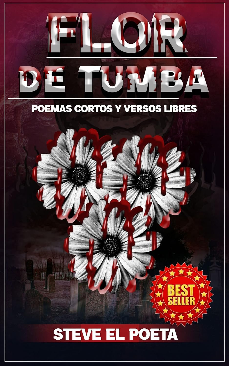 Portada del libro Flor de tumba (flè kav): poemas cortos y versos libres