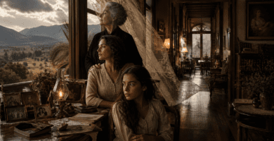 Tres generaciones de mujeres en una casa antigua evocan la memoria chilena de Isabel Allende.