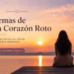 Persona contemplando el atardecer junto al agua, imagen de consuelo y esperanza para poemas cristianos para papá fallecido.